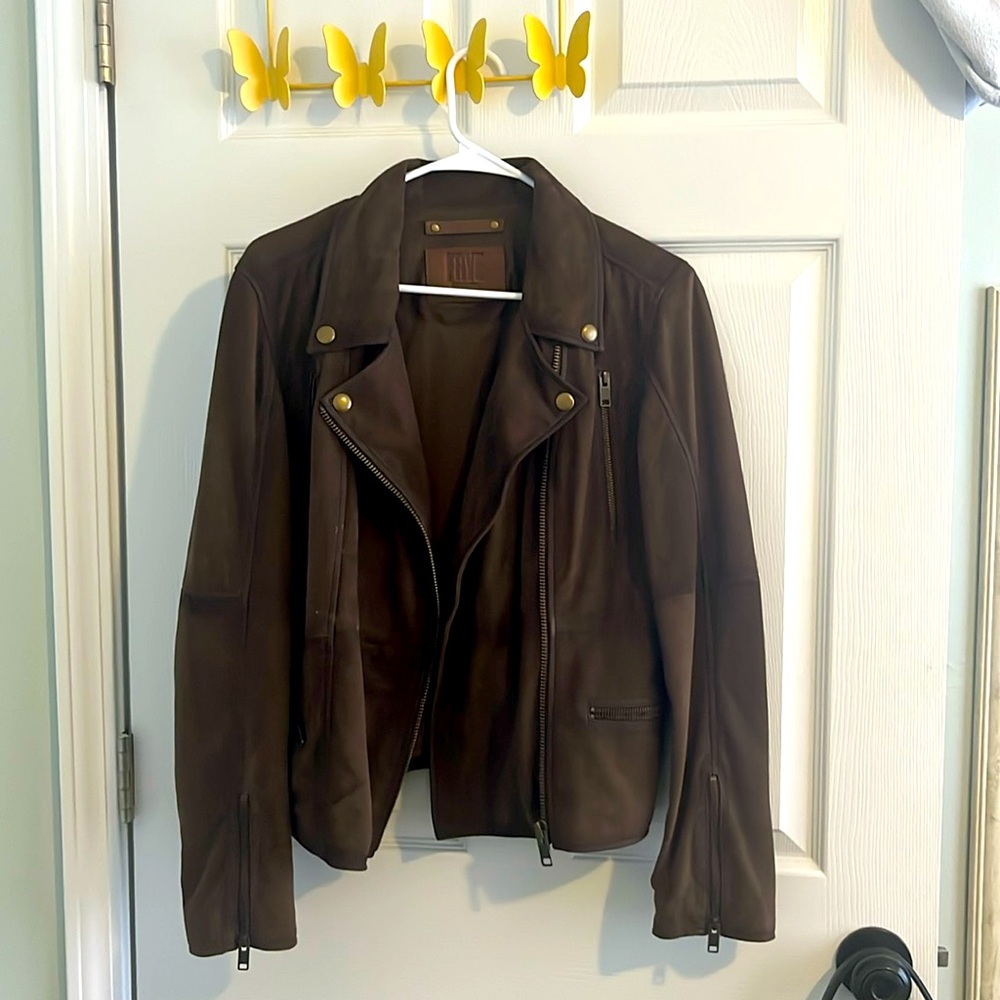 Women’s suede Frye jacket